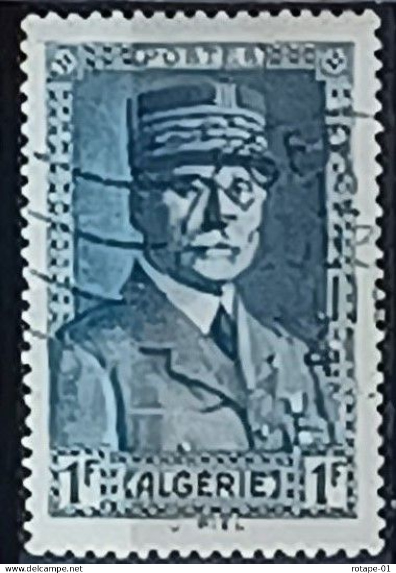 Algérie  1941,  YT N°168  O,  Cote YT 0,25€ - Gebraucht