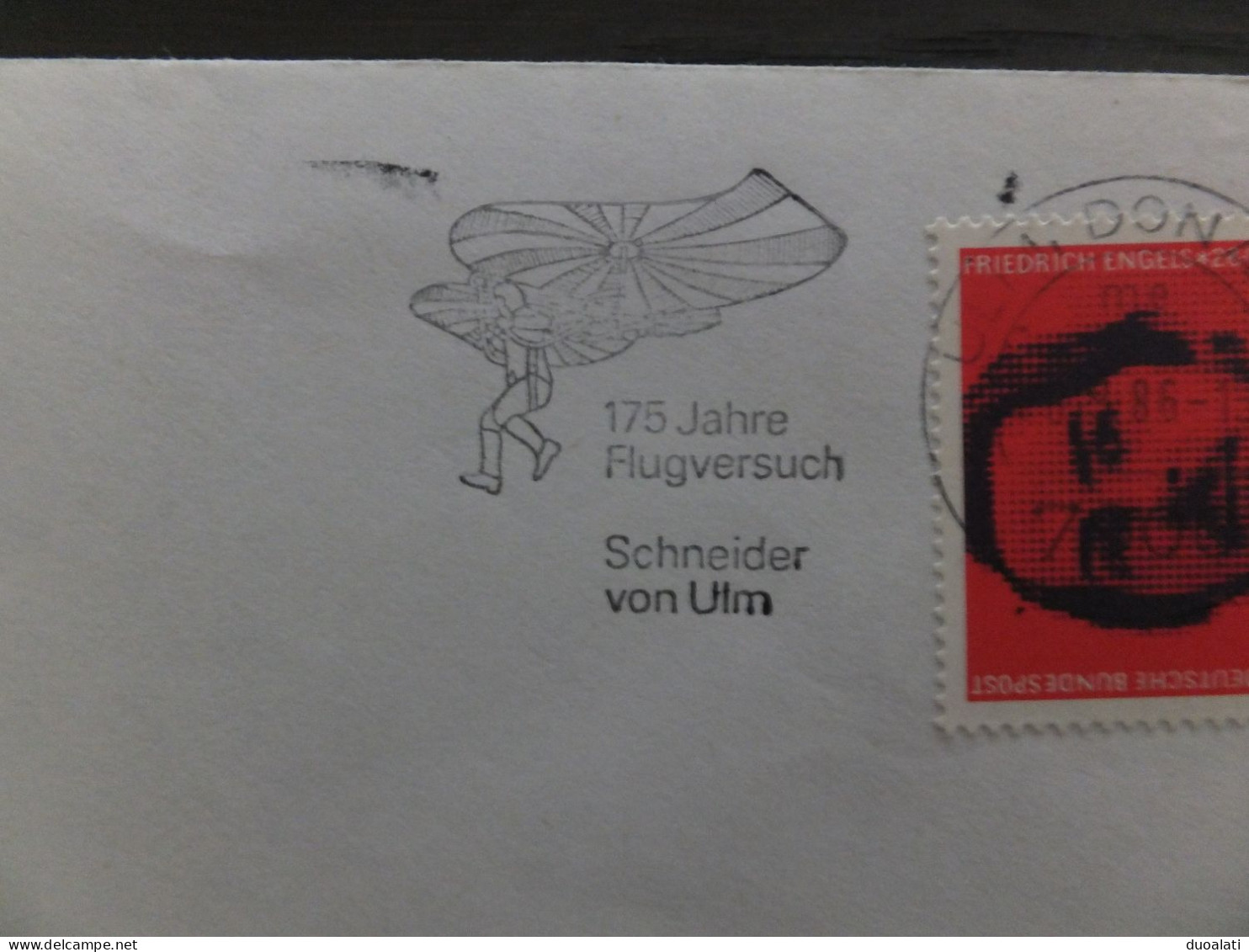 Germany Bund 3 Briefe 3 Covers 175 Jahre Flugversuch Schneider Von Ulm Albrecht Ludwig Berblinger Commemorative Postmark - Sonstige (Luft)