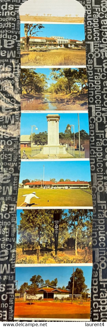 (Booklet 27-12-2023) Postcard Booklet - QLD - Charleville (with Motorbike) - Far North Queensland