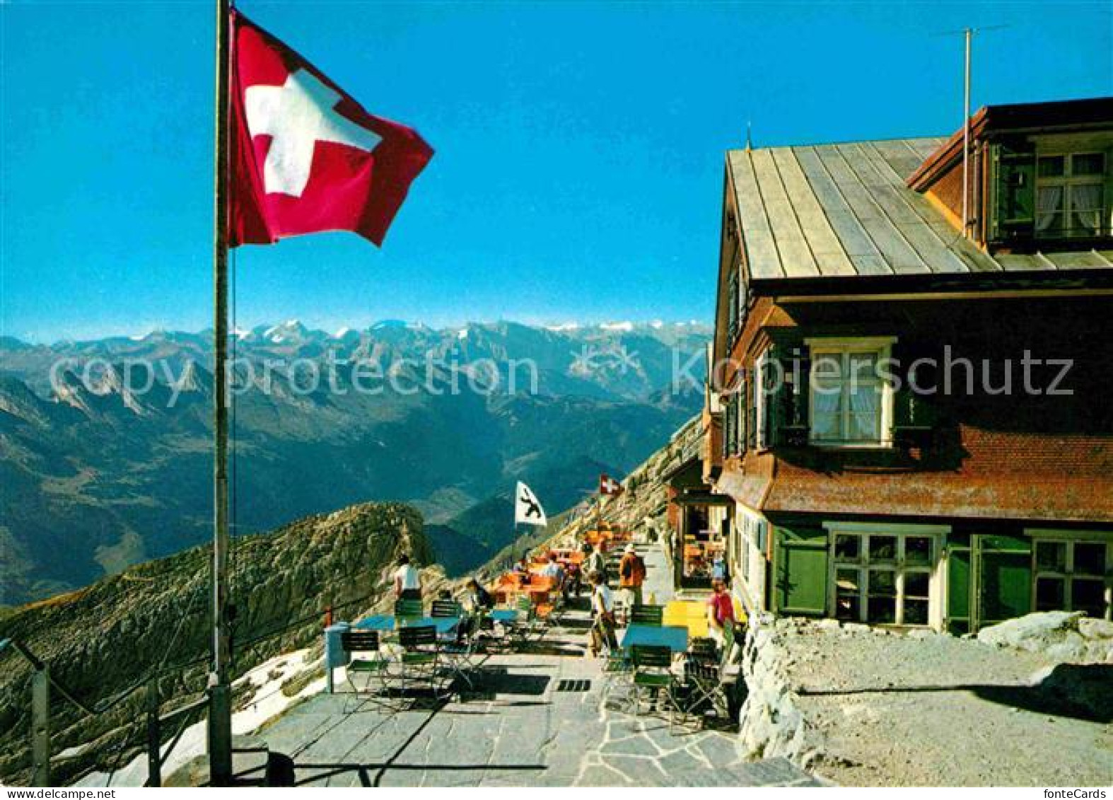 12692673 Urnasch AR Berghotel Saentis Churfirsten Glarner Alpen  Saentis - Andere & Zonder Classificatie