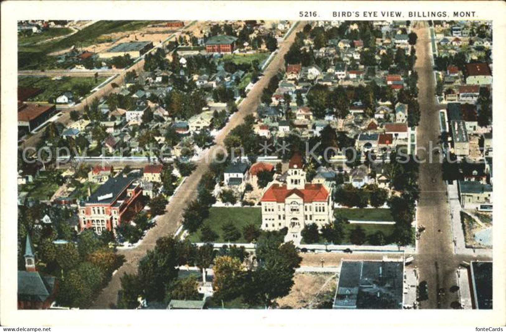 11694441 Billings_Montana Birdseye View - Autres & Non Classés