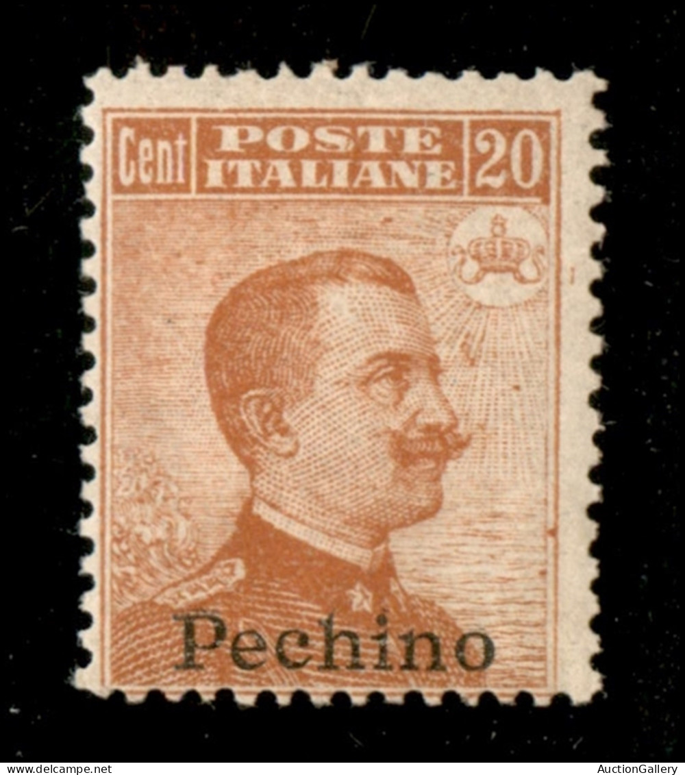 Uffici Postali All'Estero - Levante - Pechino - 1917 - 20 Cent (12) - Gomma Integra - Altri & Non Classificati