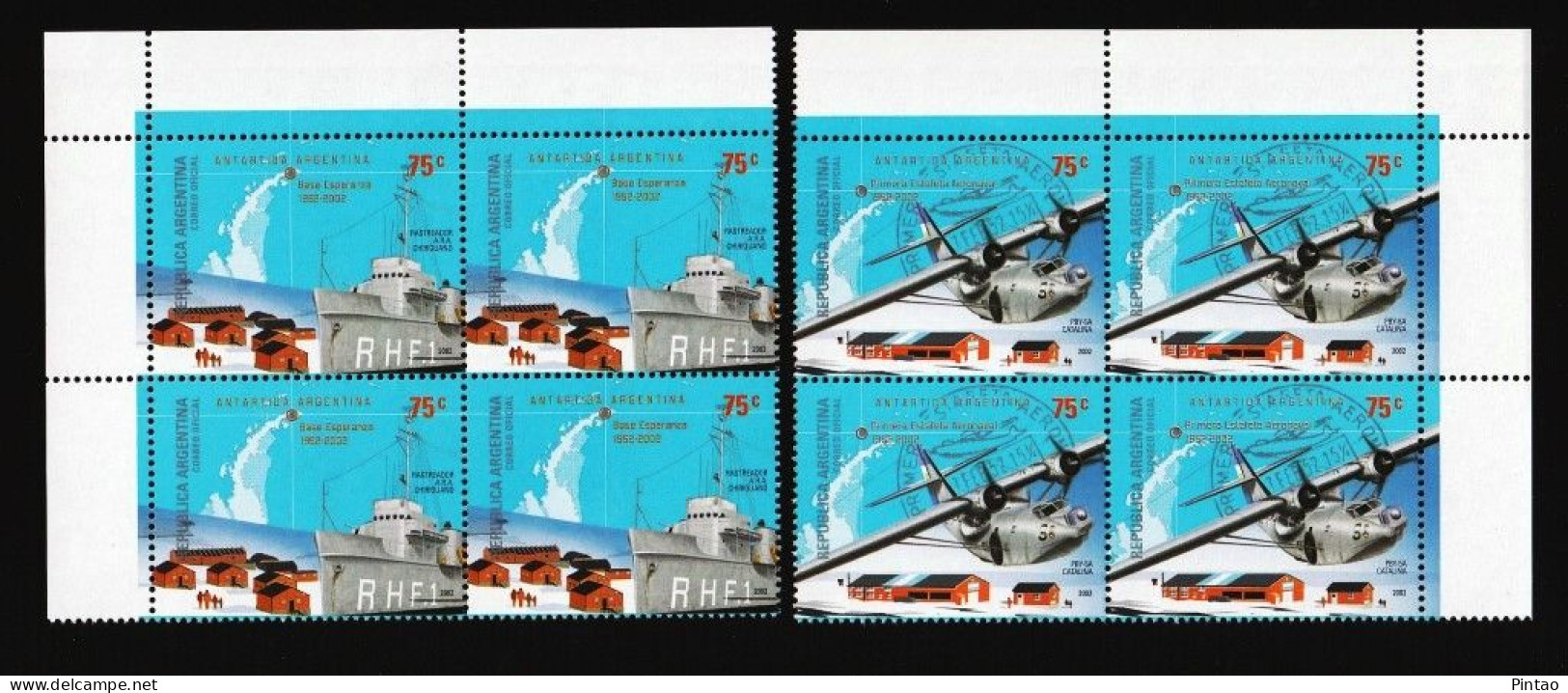 WW14215q2r- ARGENTINA 2005- MNH (ANTÁRTIDA - AVIÕES - BARCOS) - Midwinter