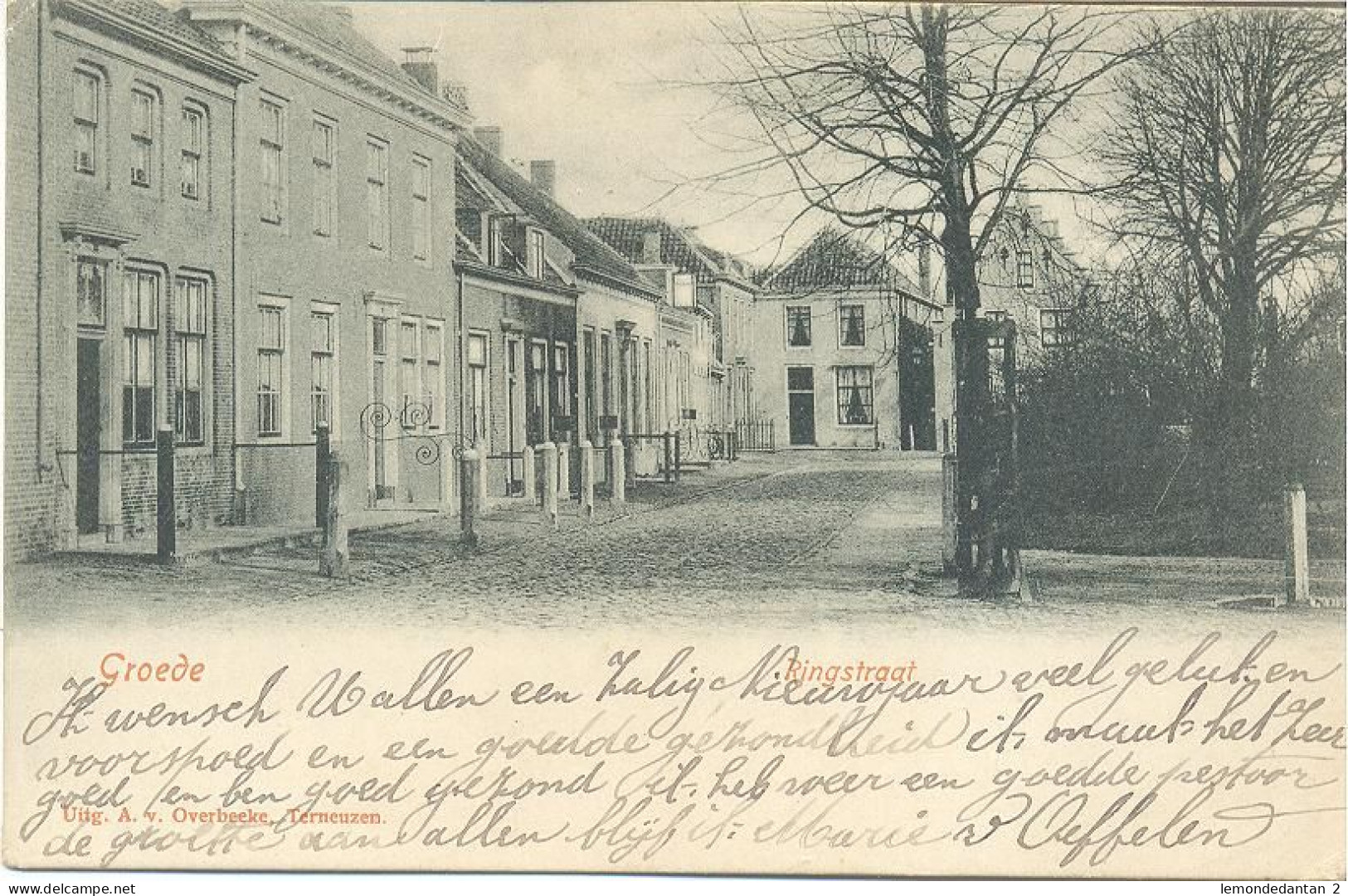 Groede - Ringstraat  1902 - Breskens
