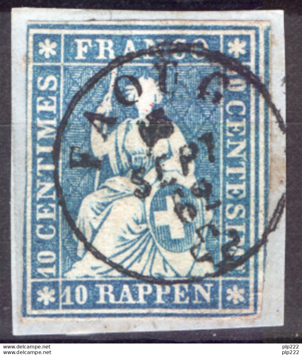 Svizzera 1854 Unif.27 O/Used VF/F - Oblitérés