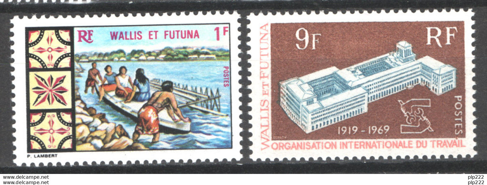 Wallis Et Futuna 1969 Y.T.174/75 **/MNH VF - Ongebruikt
