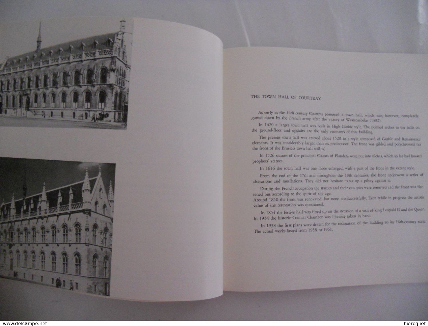 KORTRIJK NODIGT U UIT / COURTRAI VOUS INVITE -- GESCHIEDENIS KUNST ARCHITECTUUR LEIE VLAS - Histoire