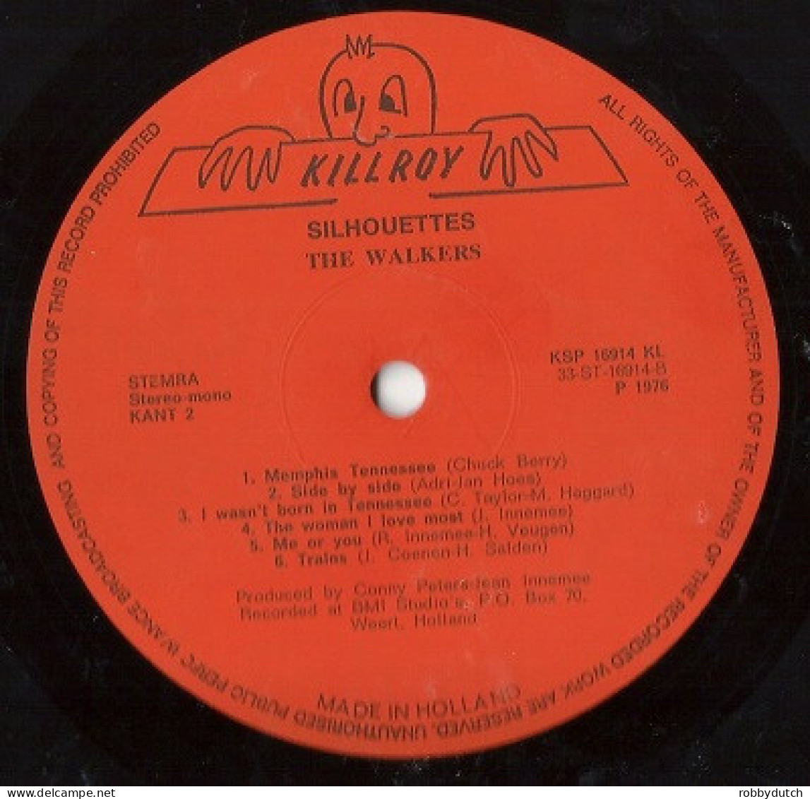 * LP *  THE WALKERS _ SILHOUETTES (Holland 1976)