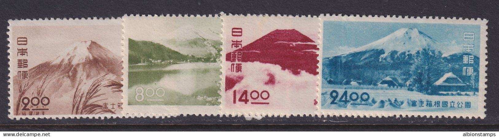 Japan, Scott 460-463, MLH - Unused Stamps