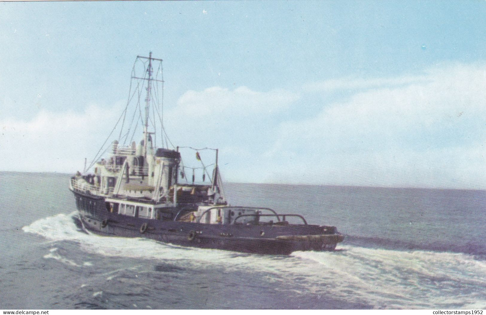 SEA, BOAT, POSTCARD, ROMANIA - Sleepboten