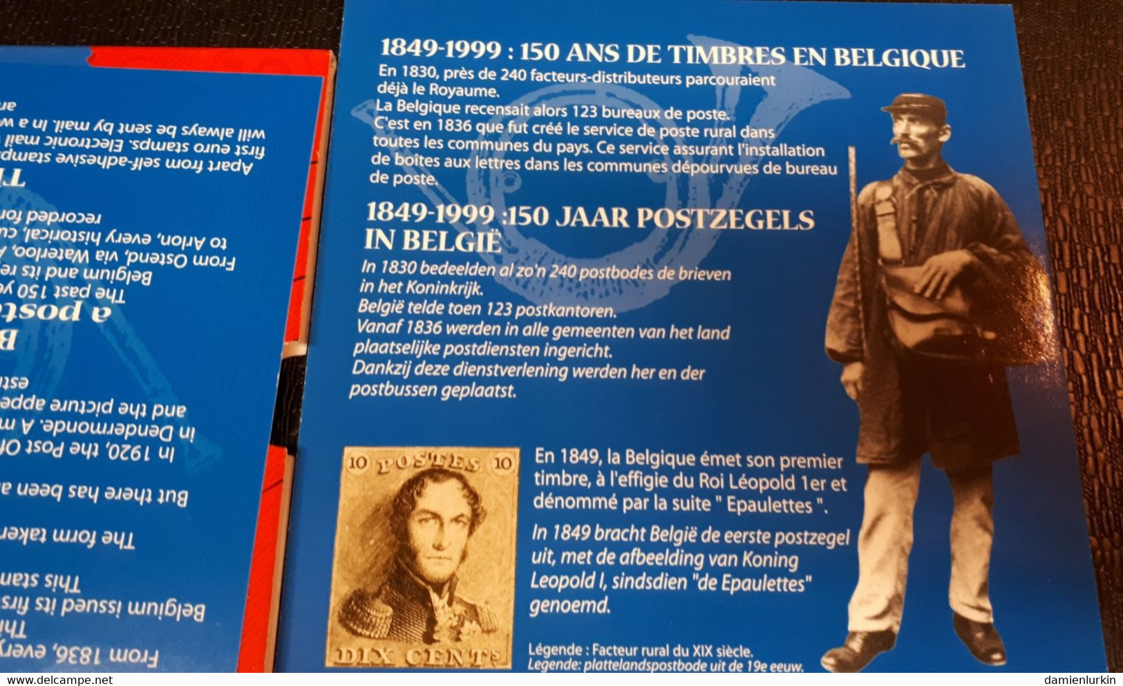 BELGIQUE/BELGIE/BELGIEN SET FDC 1999 AVEC 10 MONNAIES EN FDC + MEDAILLE LEOPOLD PREMIER 150 ANS TIMBRE BELGE COTE : 12€ - FDC, BU, Proofs & Presentation Cases