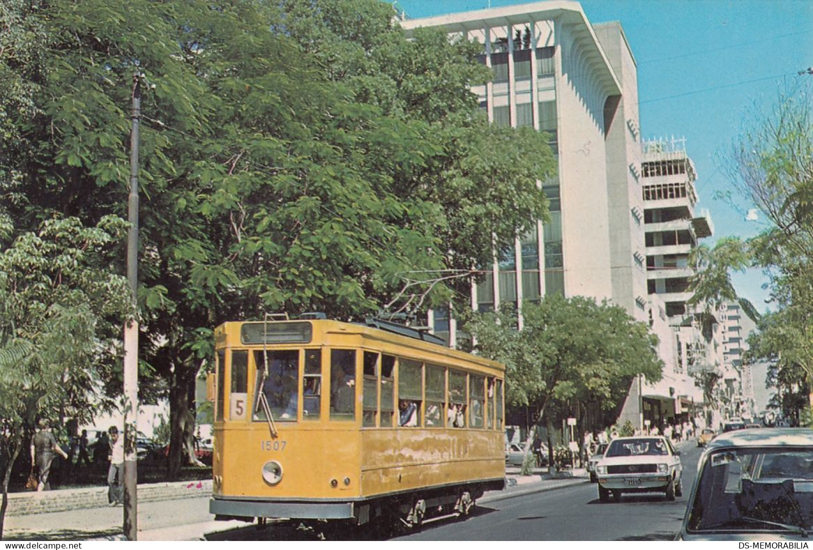 Asuncion - Calle Estrella , Tram - Paraguay