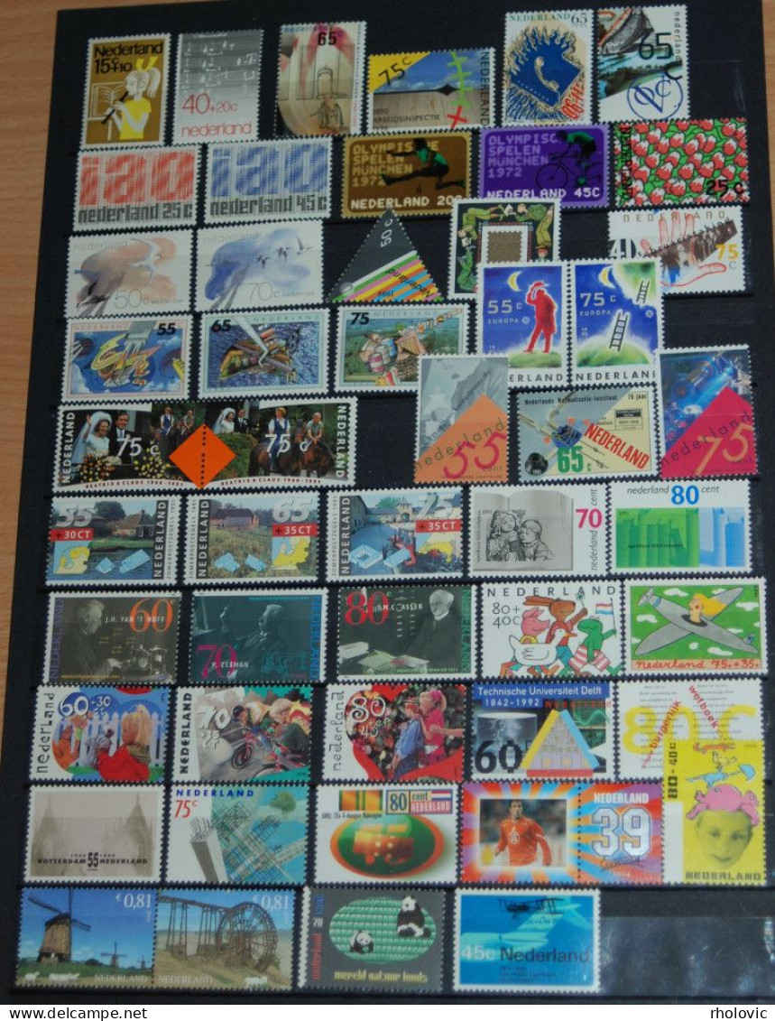 NETHERLANDS, Mix Stamps, Collection, MLH* / MNH**, CV: €37 - Sammlungen