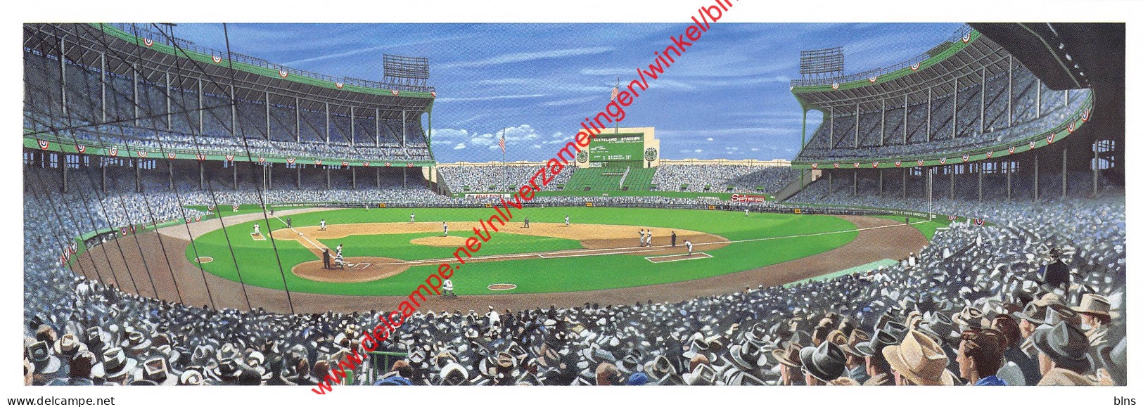 Cleveland Municipal Classic By Andy Jurinko - Baseball - 23x8cm - Baseball