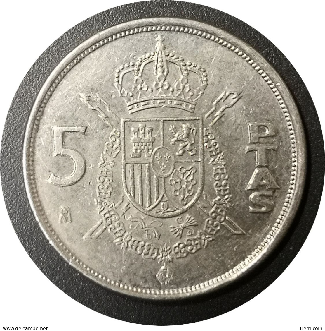 Monnaie Espagne - 1984 - 5 Pesetas Juan Carlos I M Couronné - 5 Pesetas