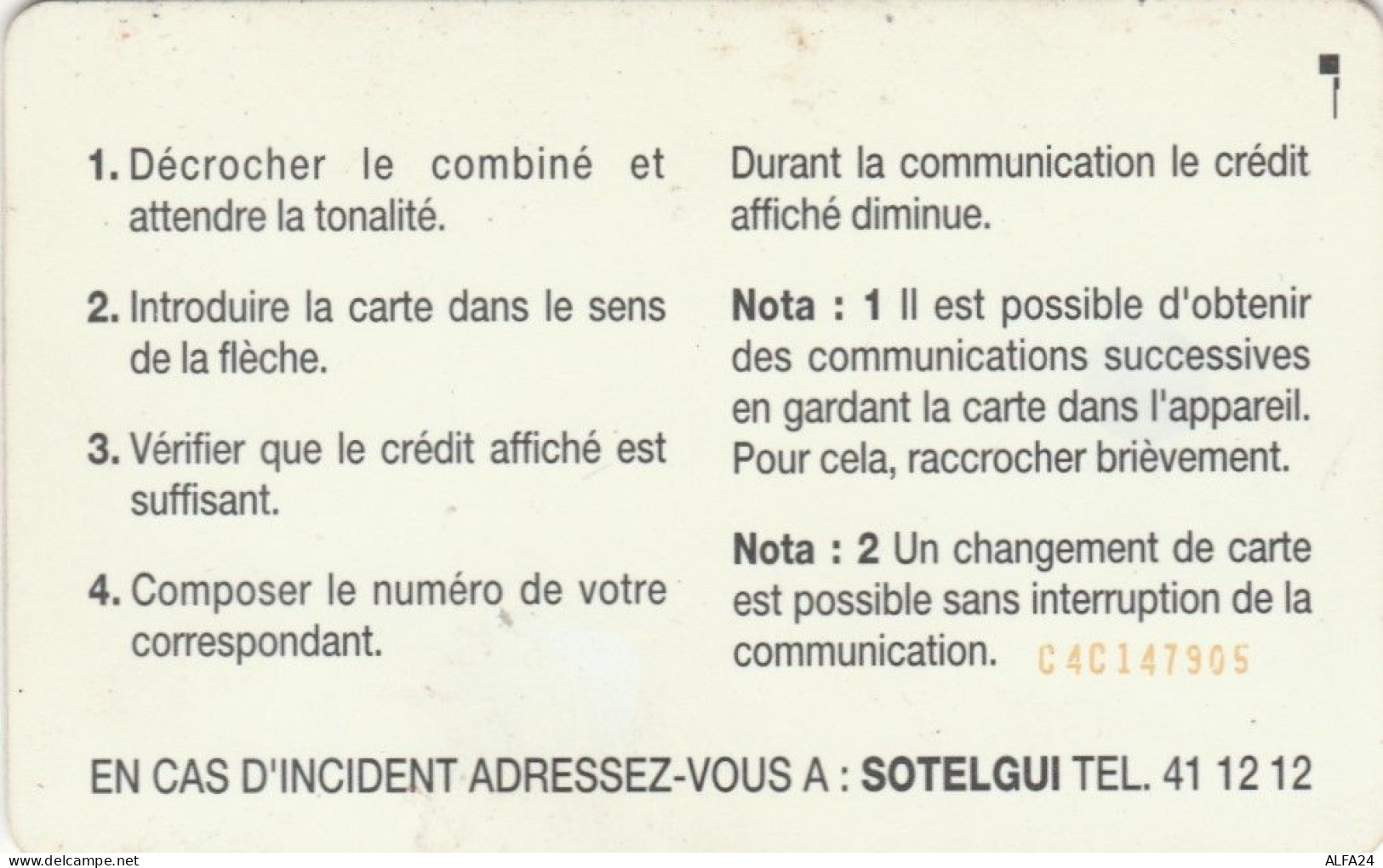 PHONE CARD GUINEA (E51.21.6 - Guinea