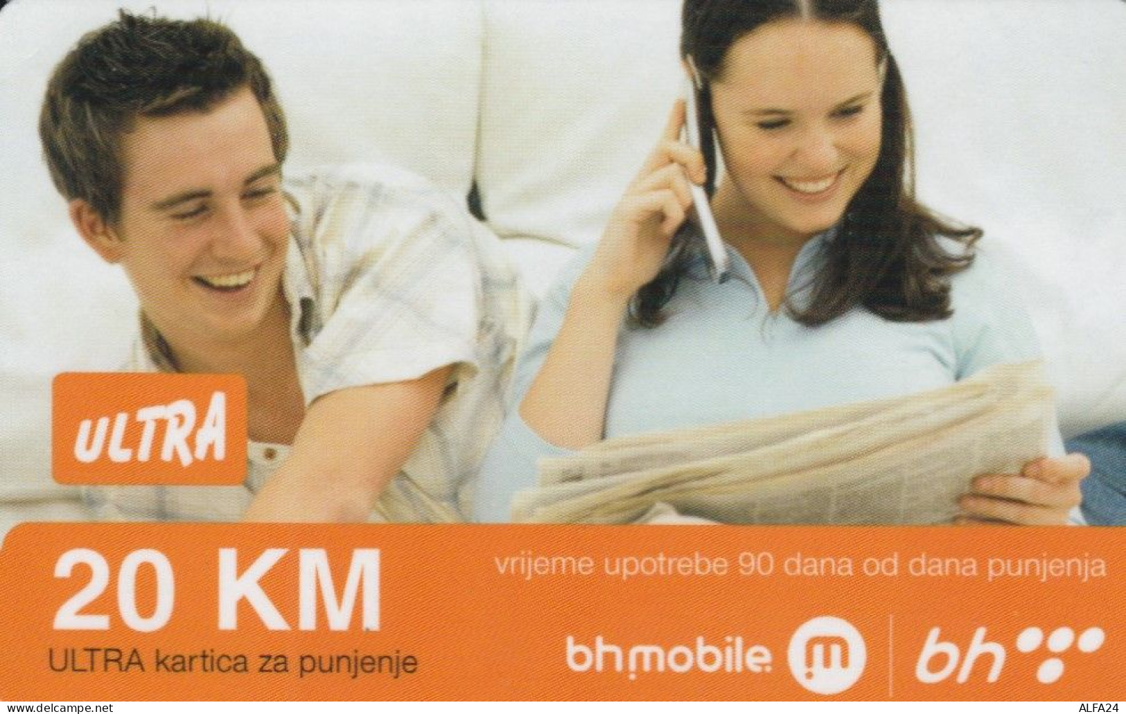 PREPAID PHONE CARD BOSNIA HERZEGOVINA (E52.16.7 - Bosnie