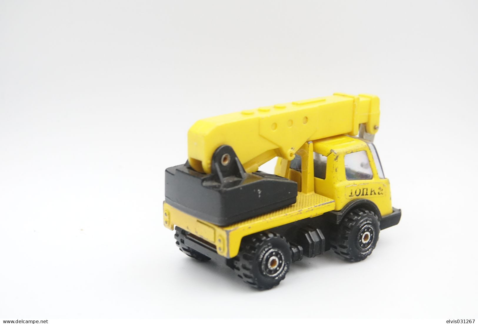 Tonka Toy , Tonka Crane Truck , Made In Hong Kong, 1970's *** - Dinky