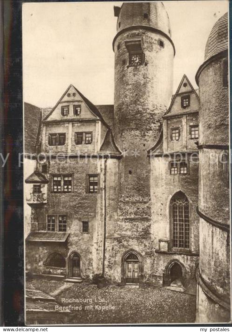 42273770 Rochsburg Schloss Bergfried Mit Kapelle Rochsburg - Lunzenau