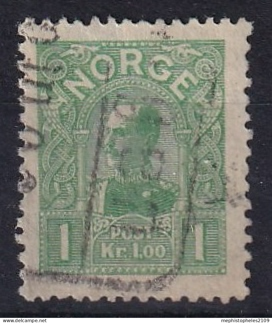 NORWAY 1909/10 - Cancelerd - Mi 72 - Gebruikt