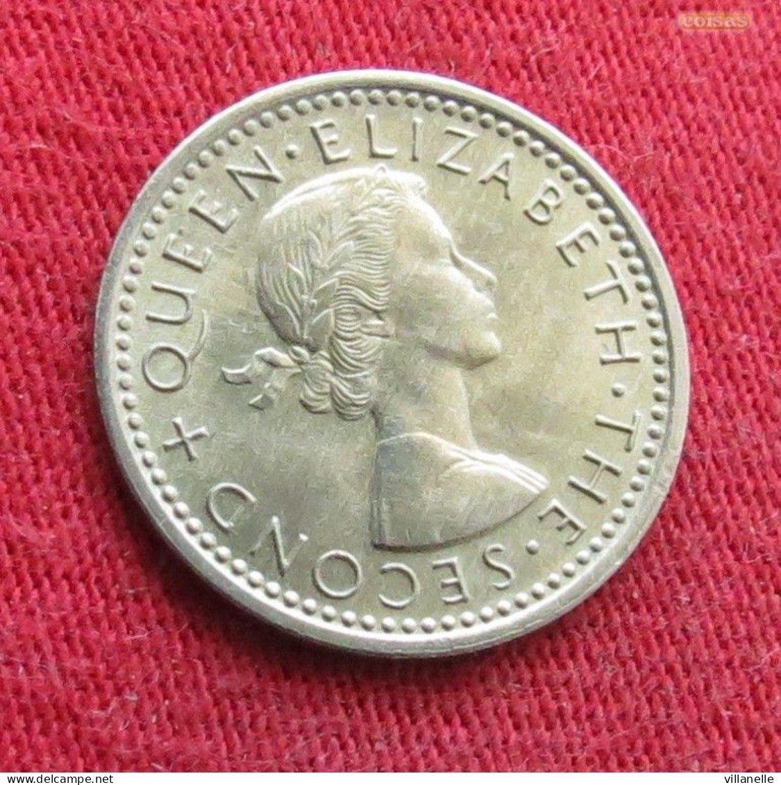 New Zealand 3 Pence 1963 KM# 25.2 *VT Nova Zelandia Nuova Zelanda Nouvelle Zelande - New Zealand