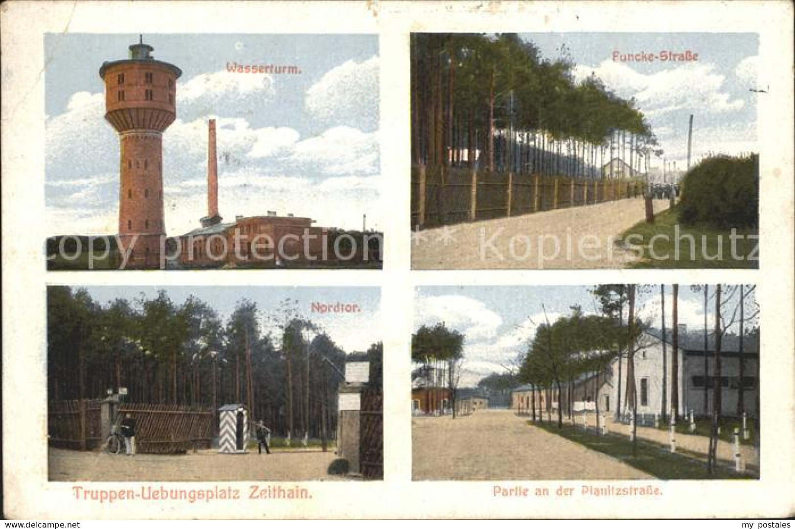 42248206 Zeithain Wasserturm Funcke Strasse Truppenuebungsplatz Nordtor Planitzs - Zeithain