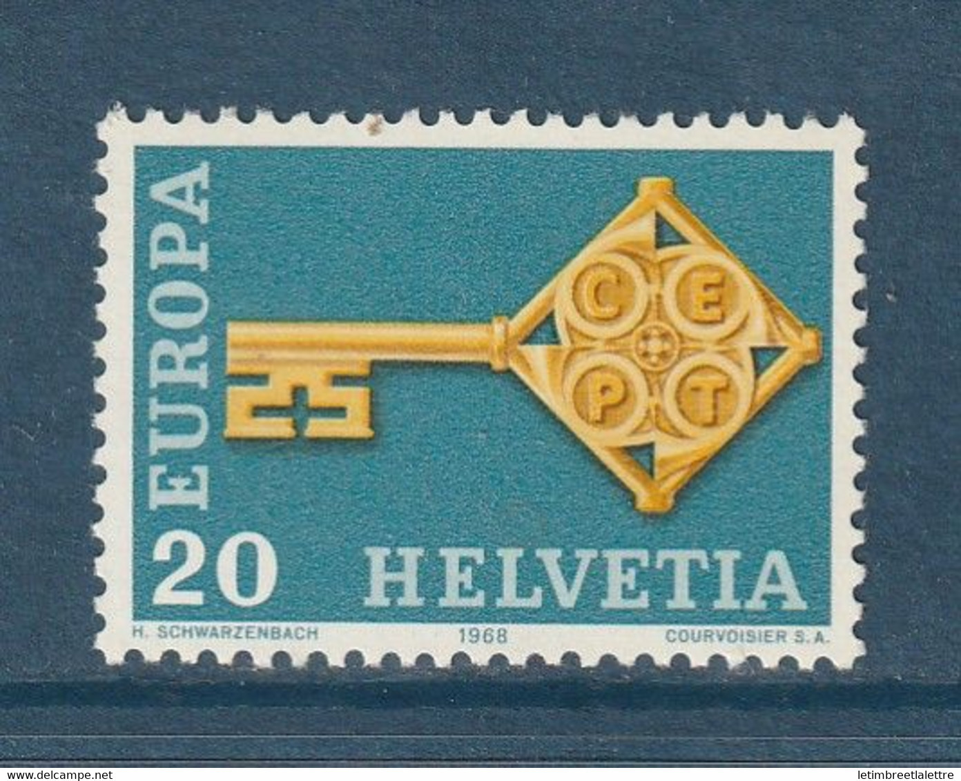 Suisse - YT N° 806 ** - Neuf Sans Charnière - 1968 - Nuevos