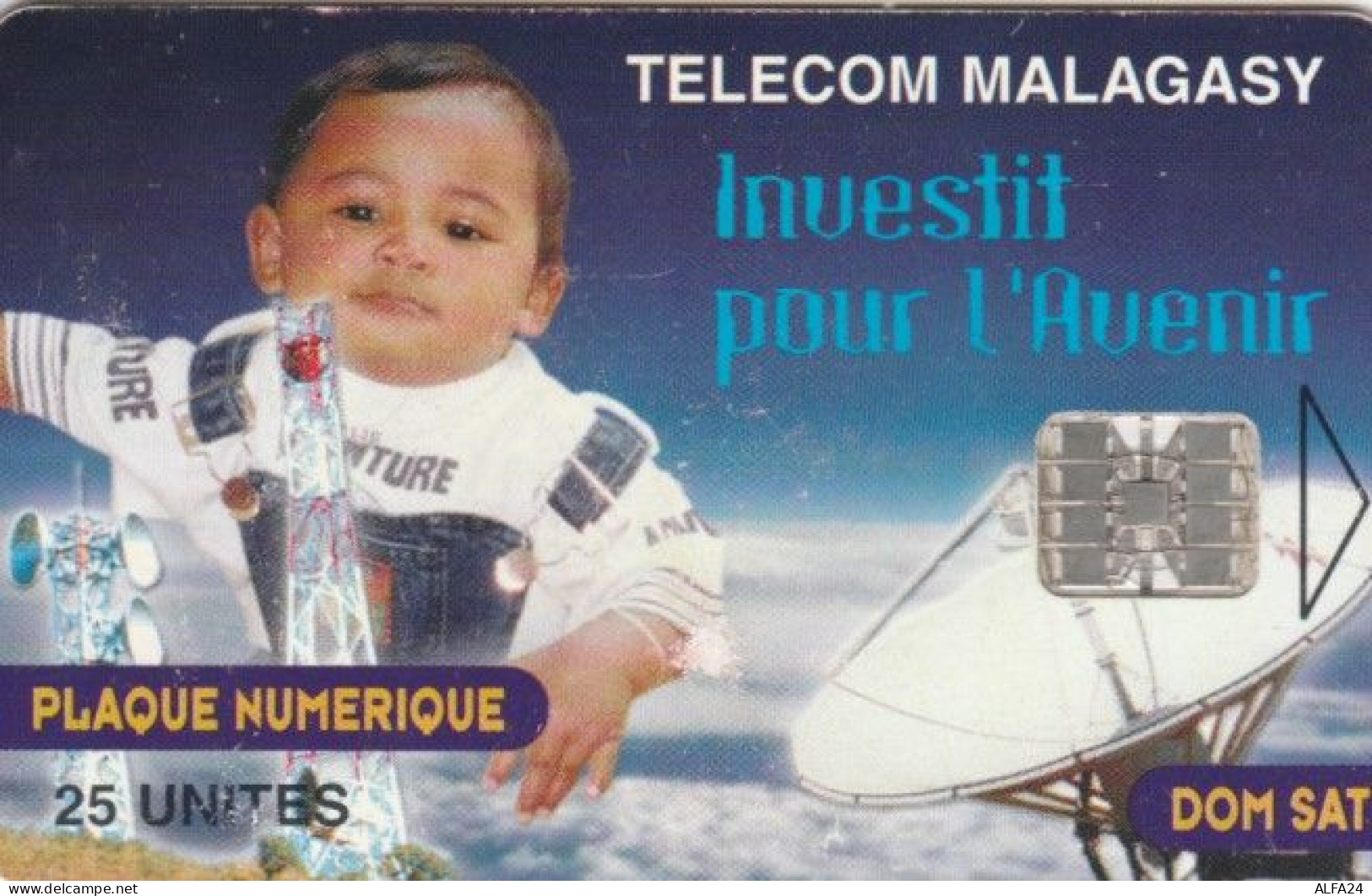 PHONE CARD MADAGASCAR (E59.19.3 - Madagaskar