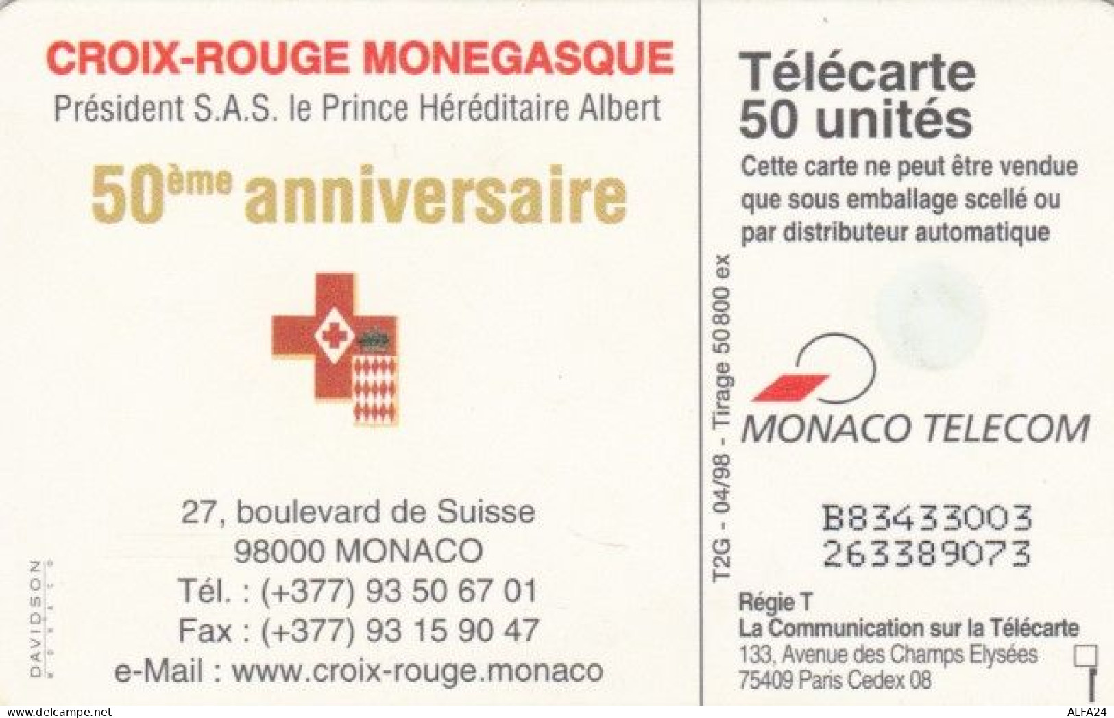 PHONE CARD MONACO (E60.5.6 - Mongolia