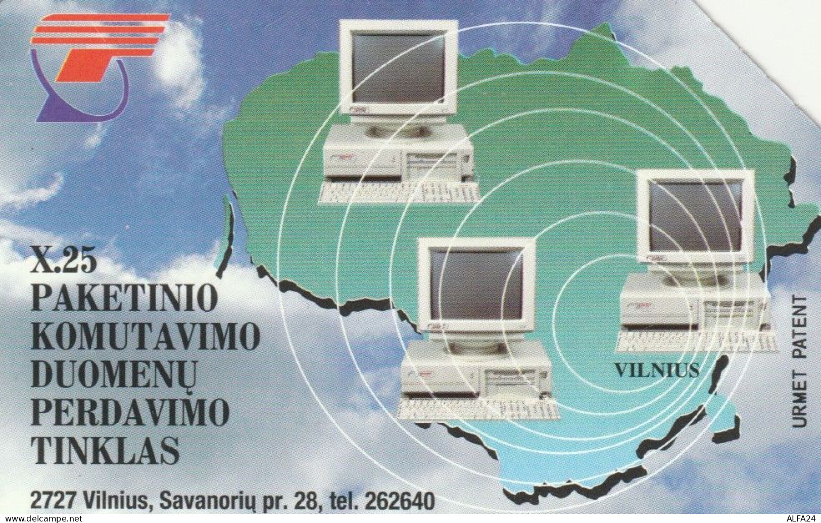 PHONE CARD LITUANIA (E67.4.3 - Lithuania