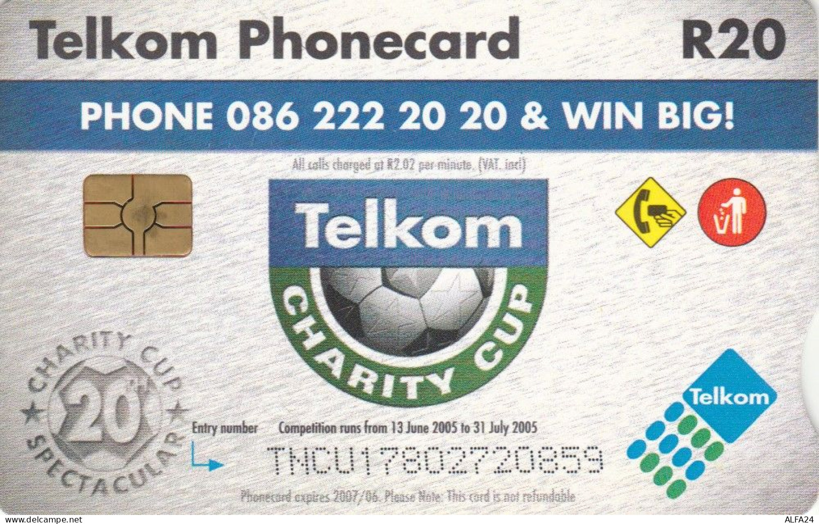 PHONE CARD SUDAFRICA (E67.18.2 - Afrique Du Sud