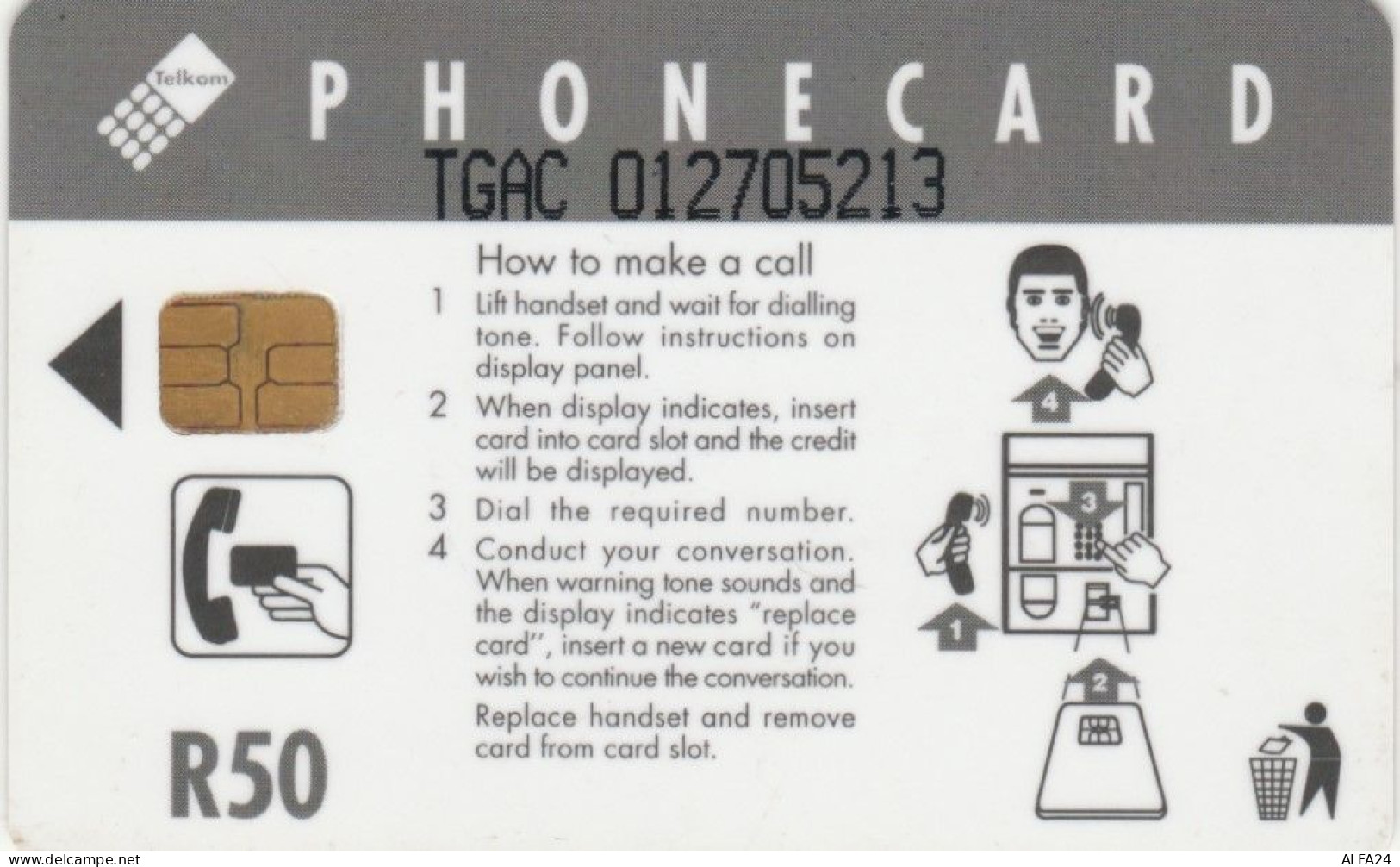 PHONE CARD SUDAFRICA (E67.20.2 - Südafrika