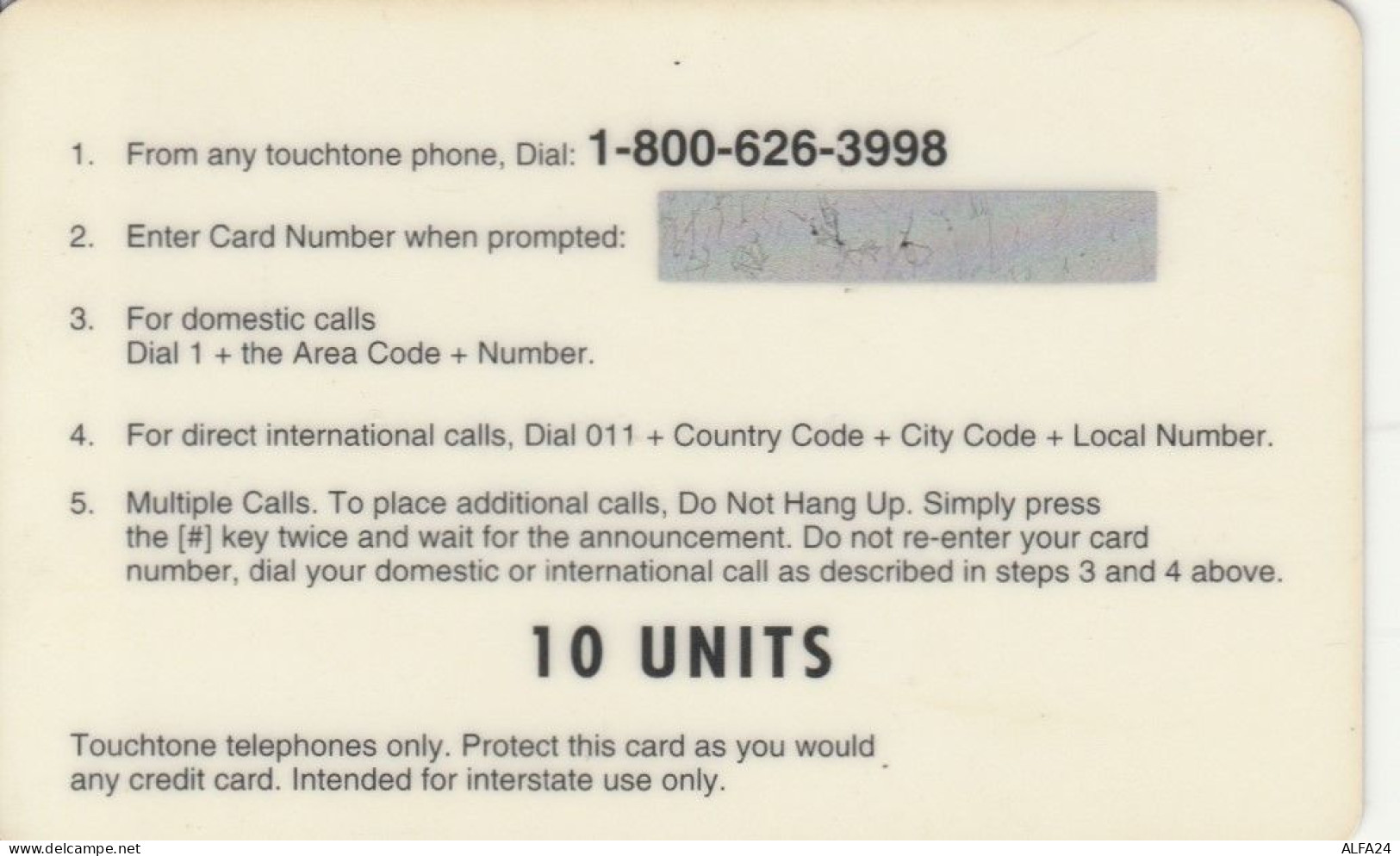 PREPAID PHONE CARD STATI UNITI -CARTOONS (E67.34.7 - Other & Unclassified