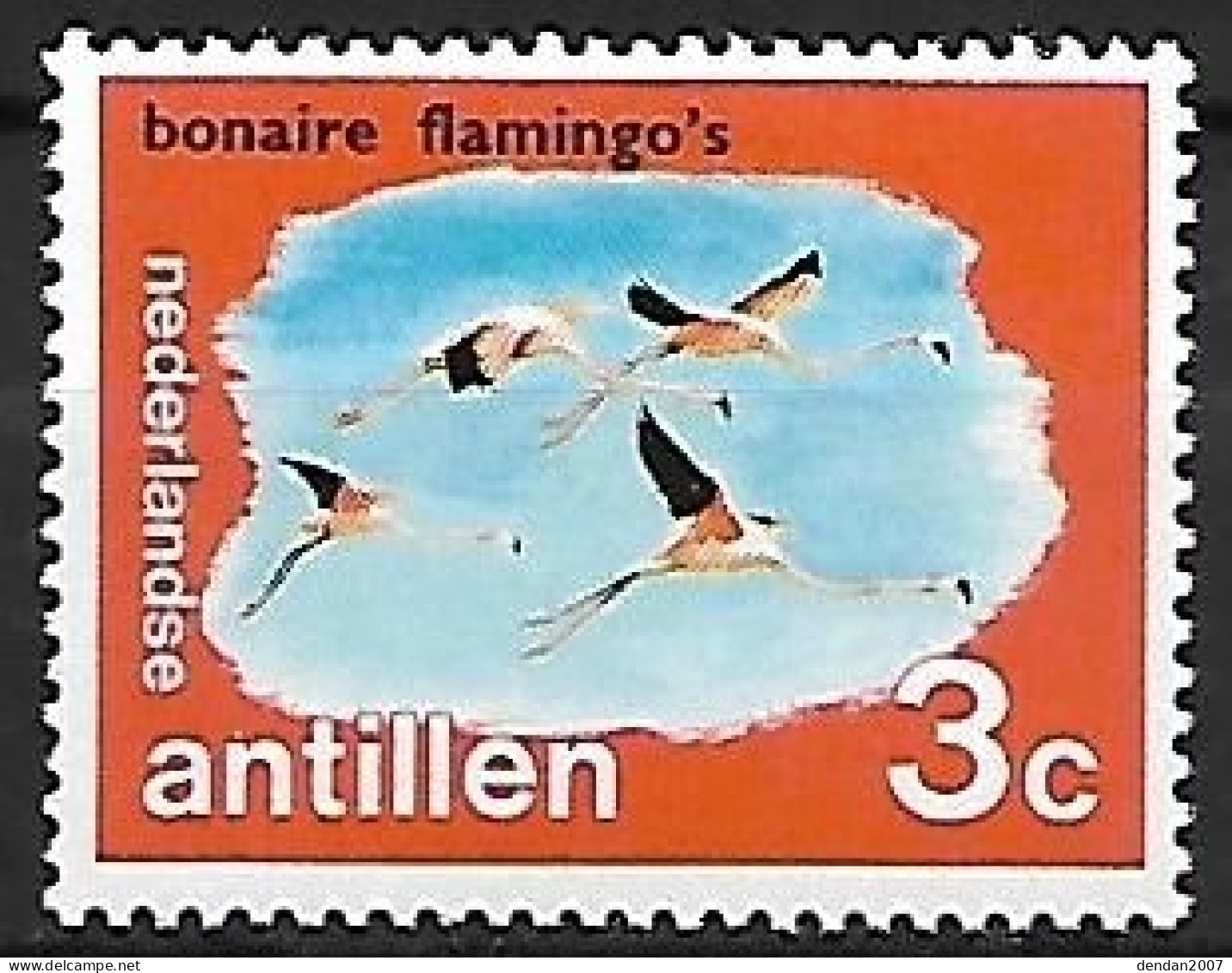 Nethelands Antilles - MNH ** 1972 : American Flamingo  -  Phoenicopterus Ruber - Flamingos