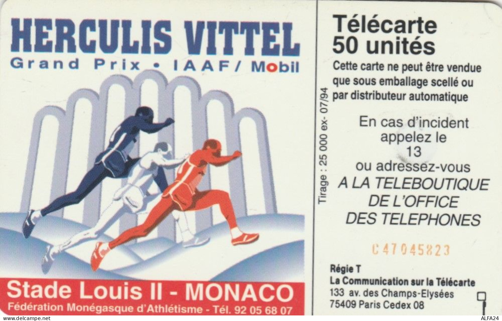 PHONE CARD MONACO (E79.52.4 - Monaco