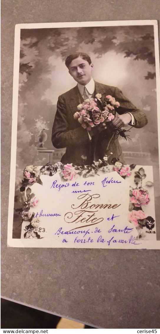 LOT11  MAGNIFIQUES CARTES BONNE FETES.... RARE CARTES CENTENAIRE 1900/1910