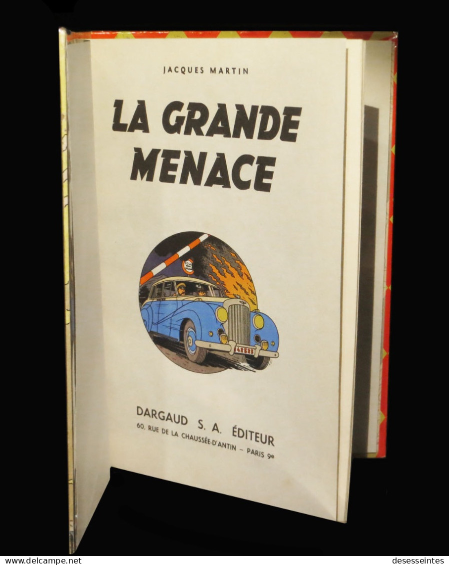 MARTIN (Jacques) - La Grande Menace. - Lefranc