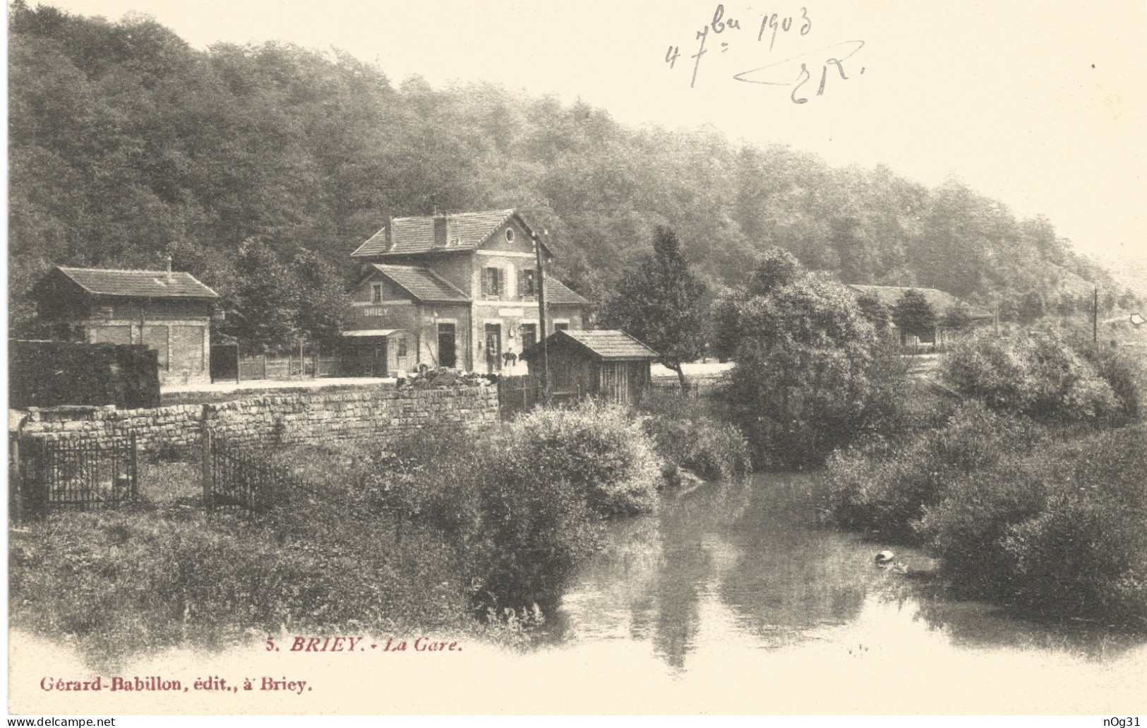 54 - BRIEY - La Gare - C - Briey