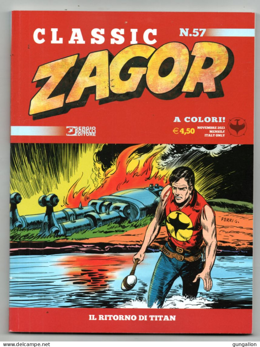 Zagor Classic (Bonelli 2023) N. 57 - Zagor Zenith