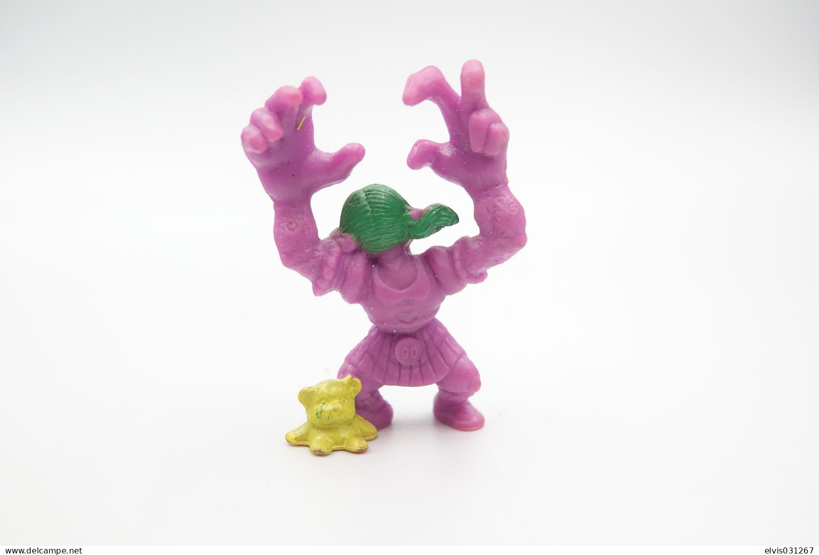 Vintage ACTION FIGURE : MONSTER IN MY POCKET : SERIES 4 : N° 103 Dybbuk - Purple - Original Matchbox 1992 - GI JOE - Action Man