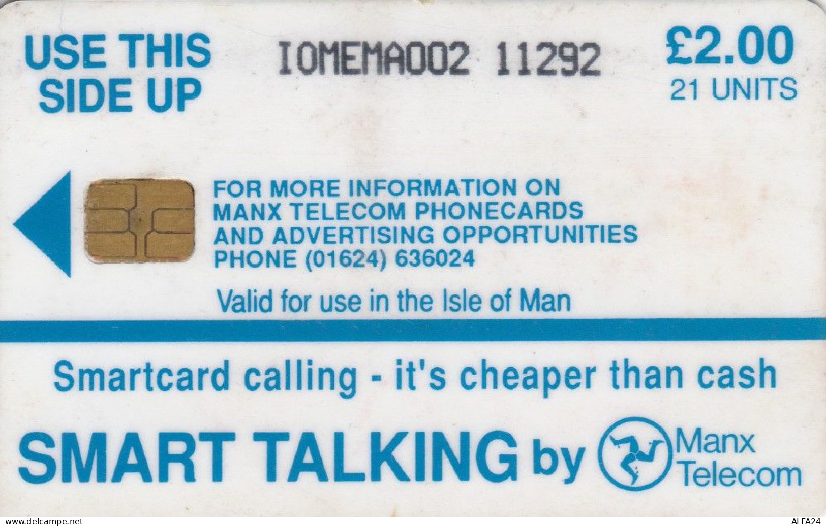 PHONE CARD ISOLA MAN (E89.15.5 - [ 6] Isle Of Man
