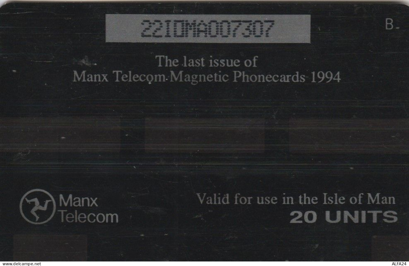 PHONE CARD ISOLA MAN (E89.16.1 - Île De Man