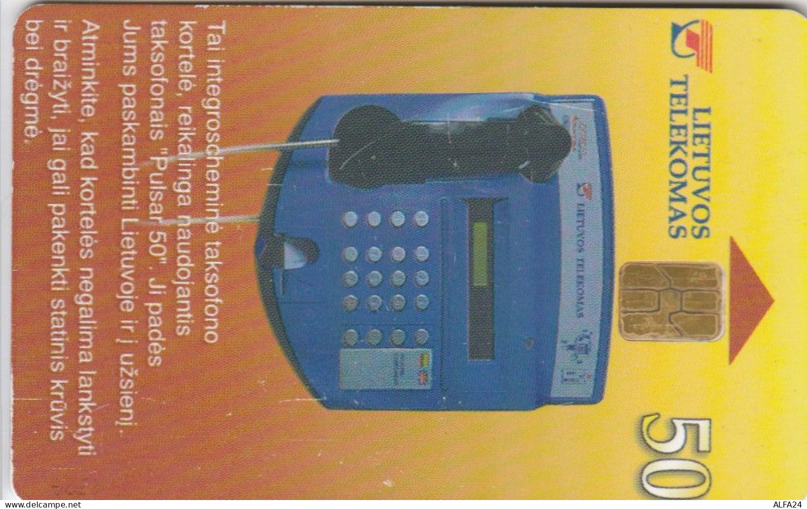 PHONE CARD LITUANIA  (E90.3.1 - Lithuania