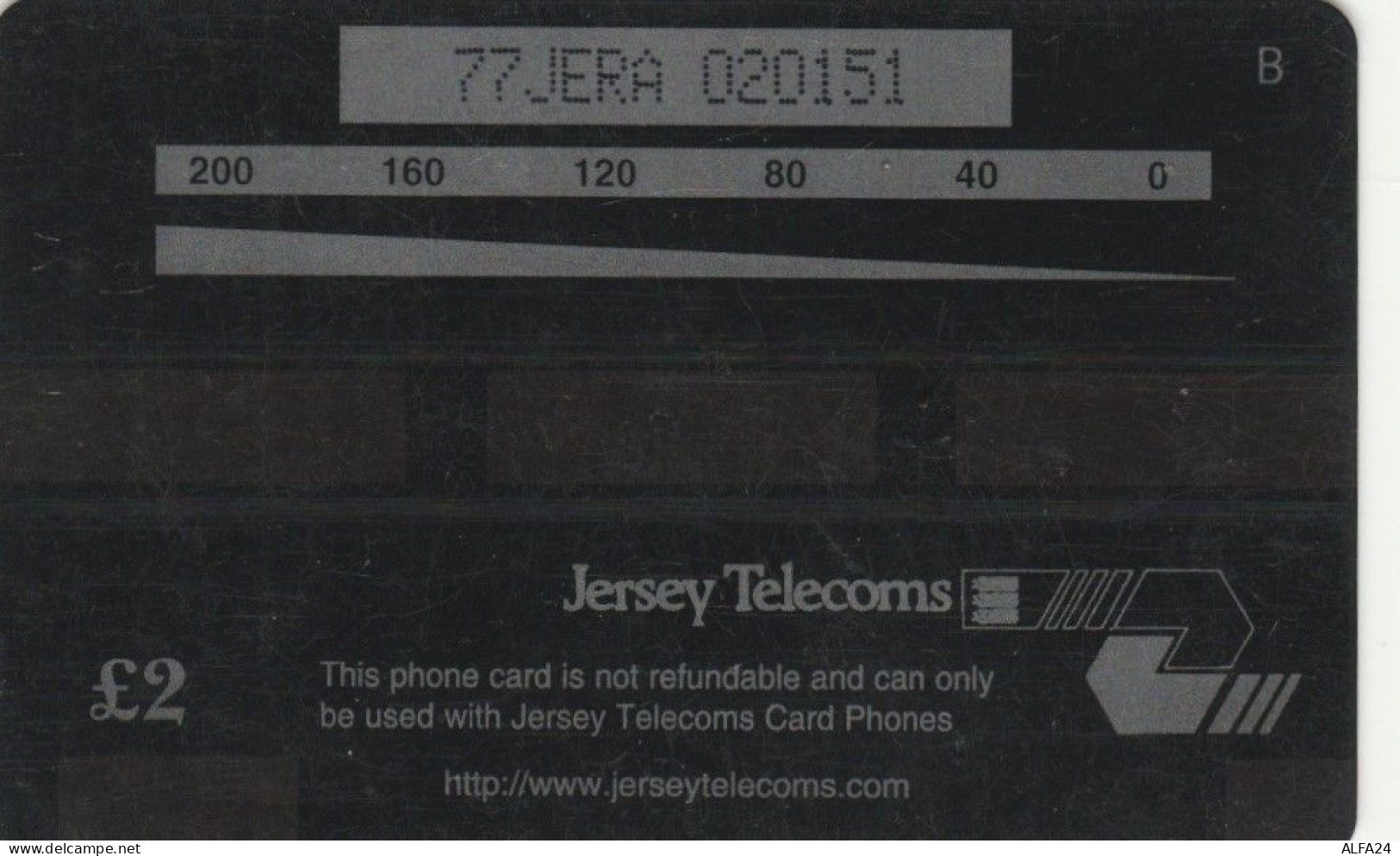 PHONE CARD JERSEY  (E93.21.6 - Jersey En Guernsey