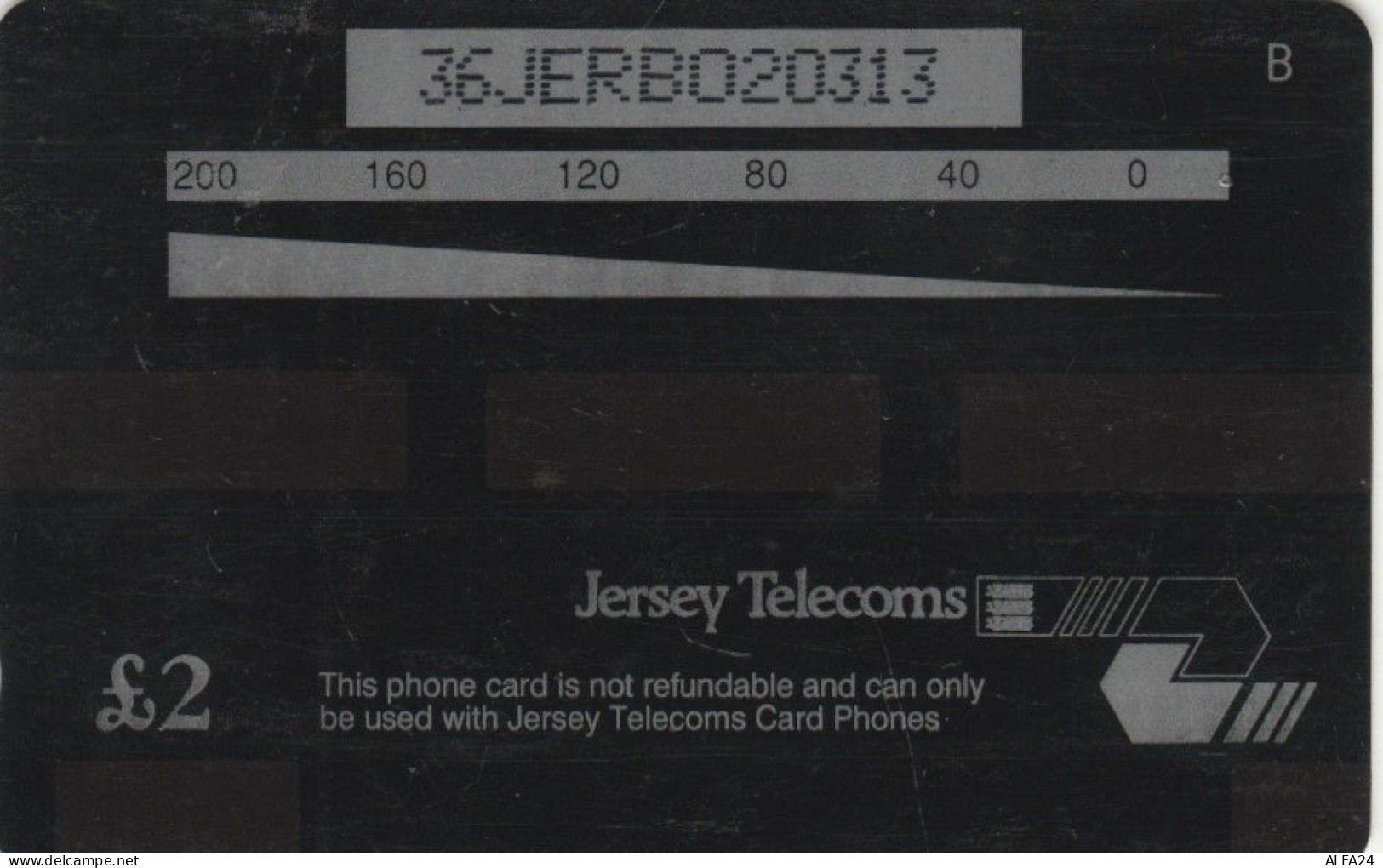 PHONE CARD JERSEY  (E93.17.4 - Jersey En Guernsey