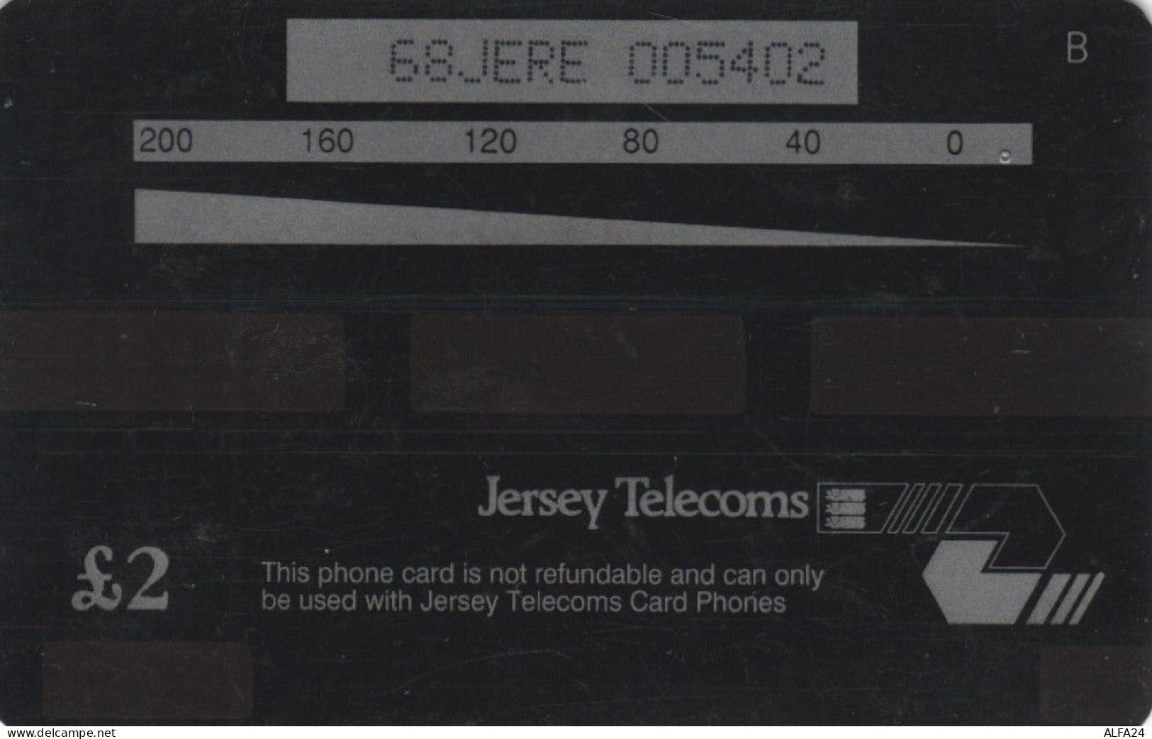 PHONE CARD JERSEY  (E93.16.8 - Jersey En Guernsey