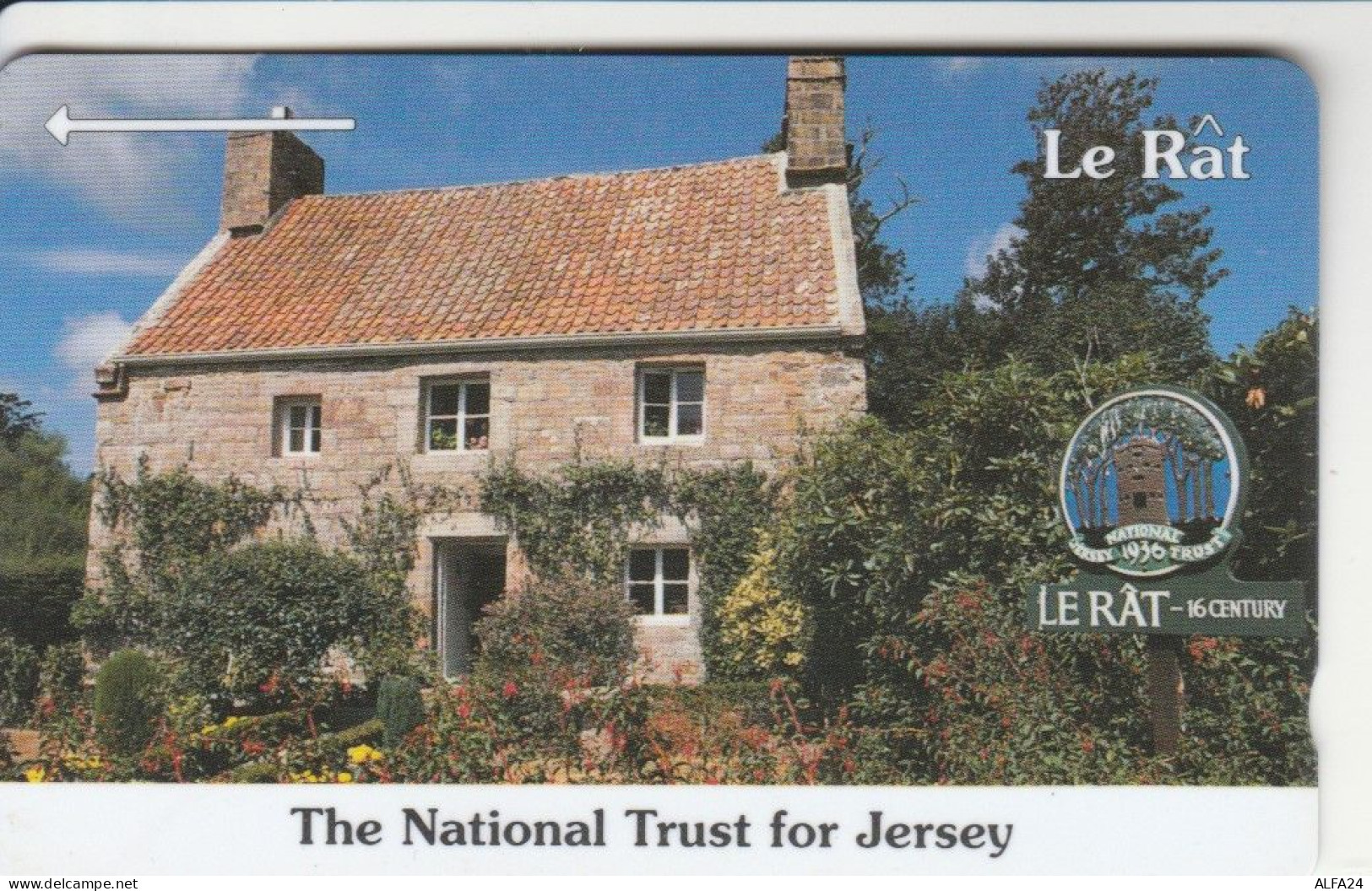 PHONE CARD JERSEY  (E93.17.1 - Jersey En Guernsey