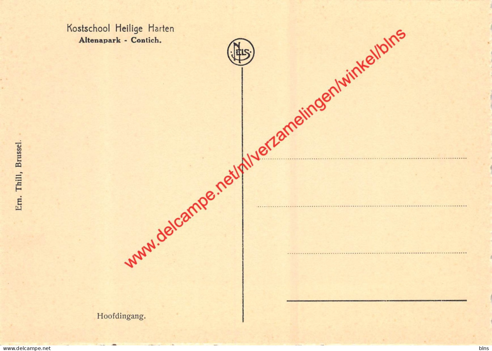 Contich - Kostschool Heilige Harten Altenapark - Hoofdingang - Kontich - Kontich