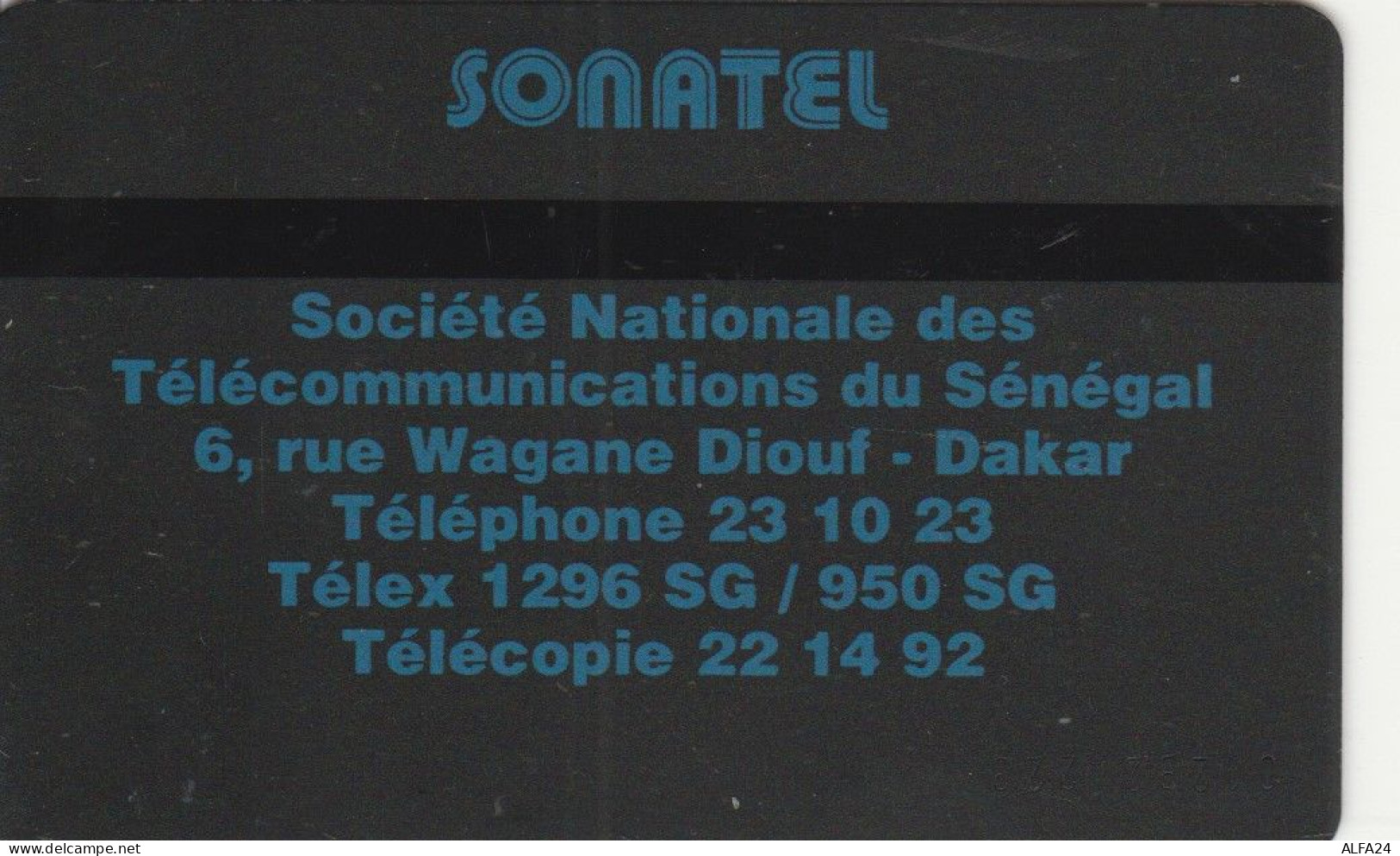 PHONE CARD SENEGAL  (E96.11.7 - Sénégal