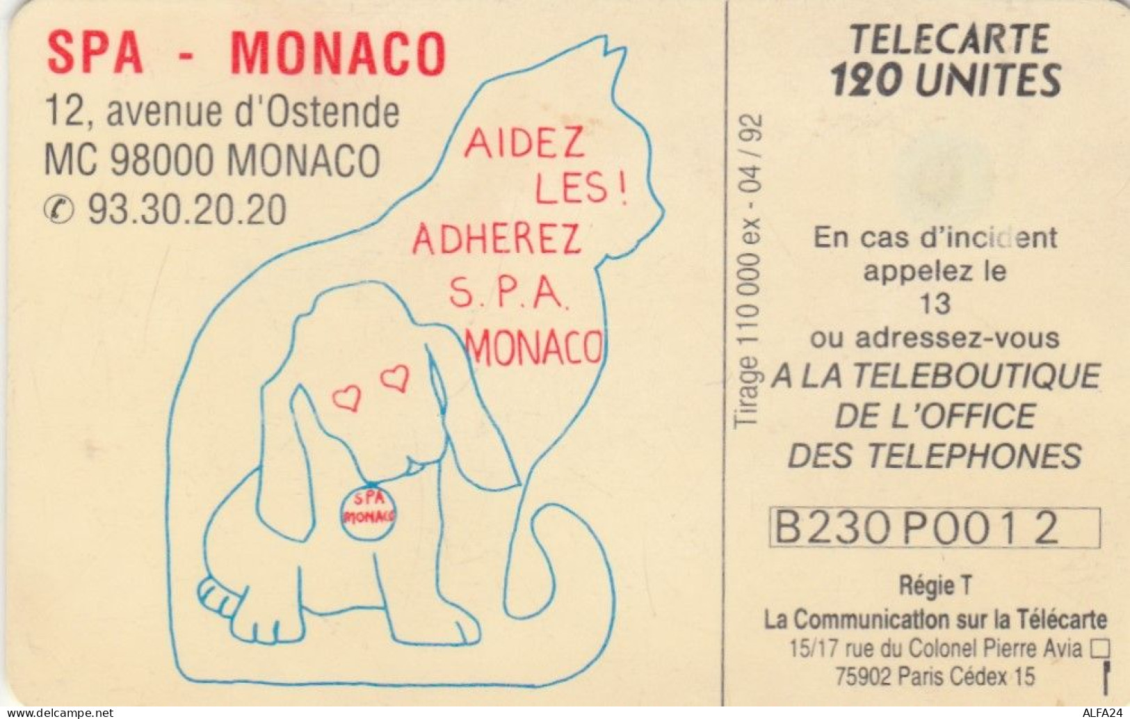 PHONE CARD MONACO  (E96.5.6 - Monaco